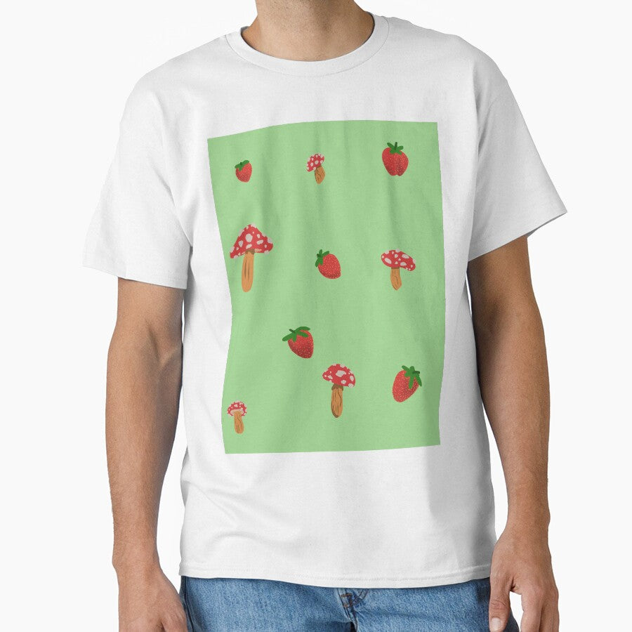 Strawberry and Mushrooms by LookingxGlass