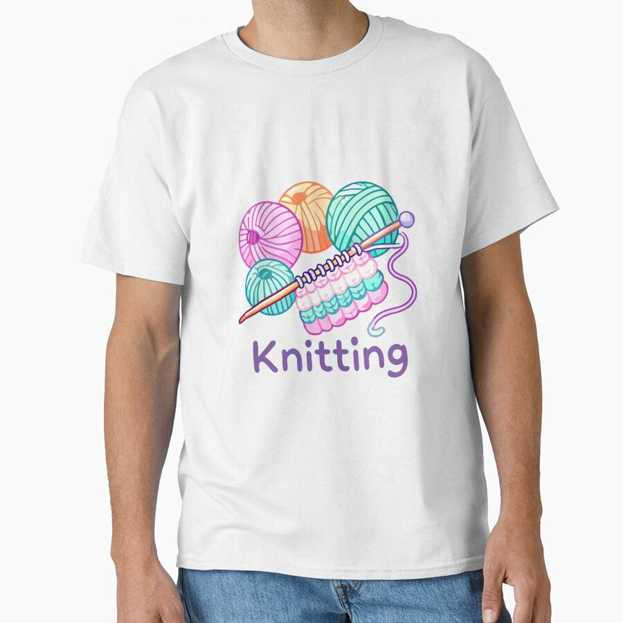 Colorful Knitting Yarn and Needles by Akioos