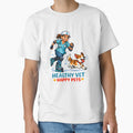 Healthy Vet Happy Pets Roller Skating Shirt | Veterinary Fitness Lifestyle Collection Design by Bettybee00