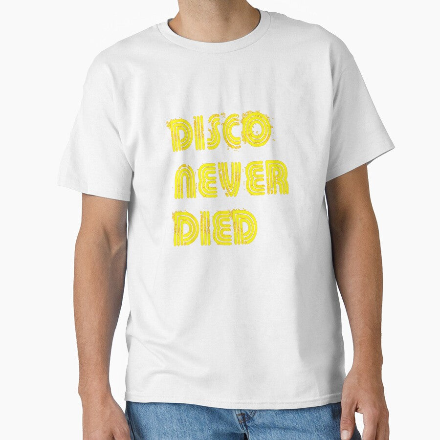 Disco Never Died Vintage Disco 1970S Retro Funk Hippie Funky by BrunoLamou