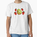 Strawberry Kiwi Pattern - Blue by Kelly  Gilleran