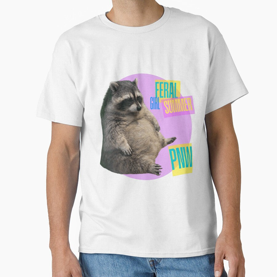 Feral Girl Summer - Pacific Northwest Racoon by WigOutlet