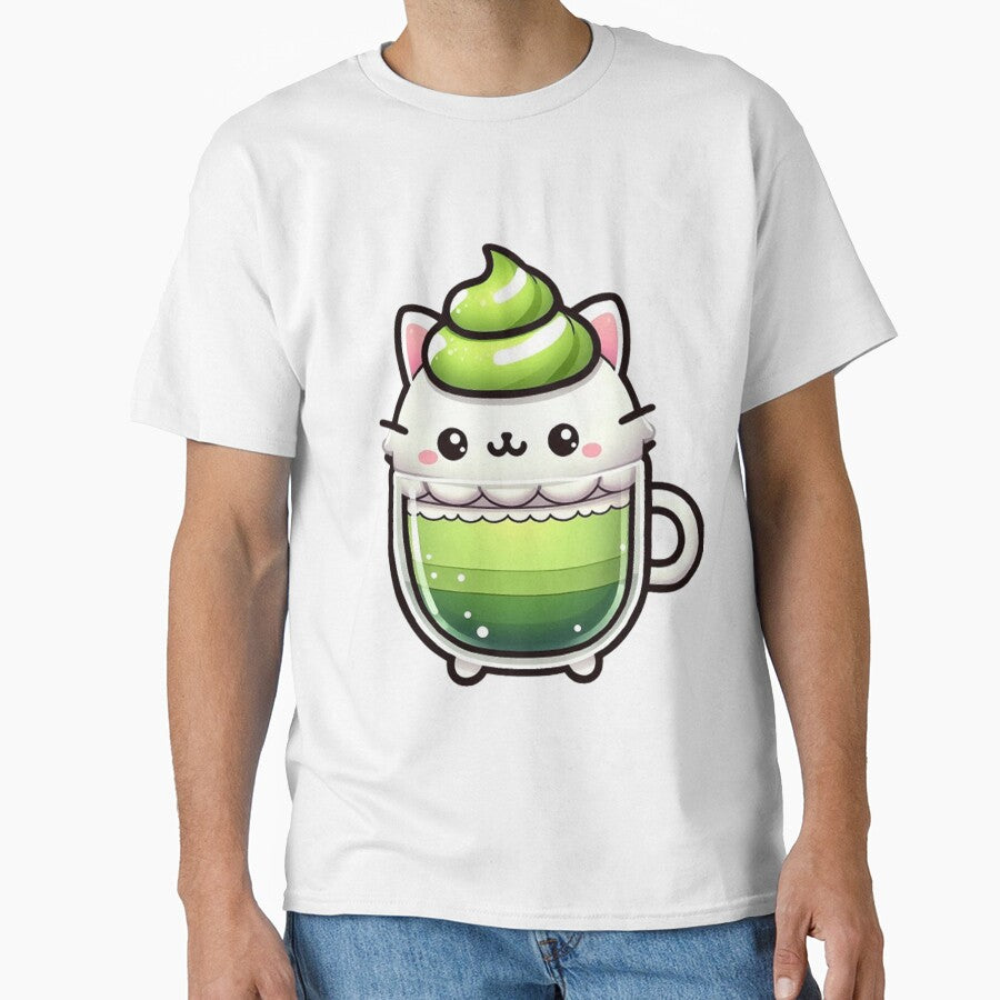 Matcha Latte Cat by MiLaKK