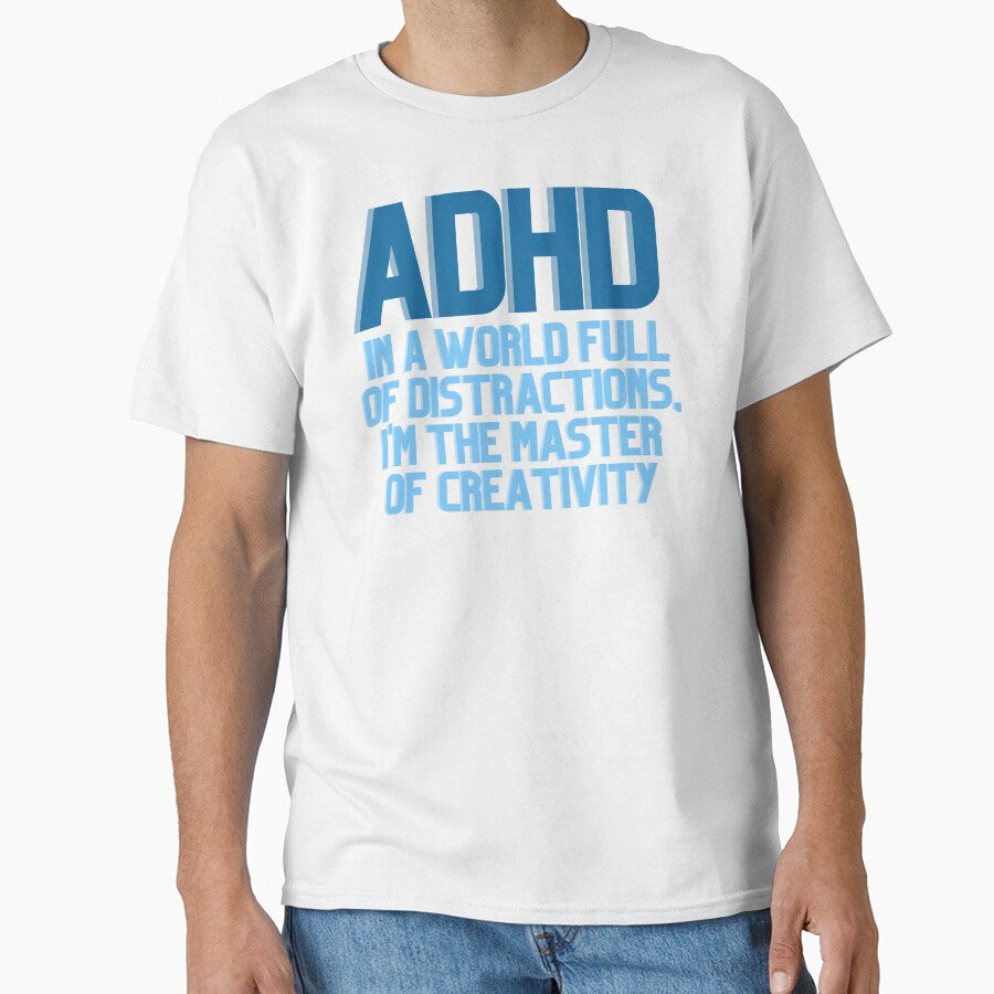 ADHD In a World Full of Distractions BLUE by ElectraW