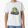 Grenouille DJ on the turntables by FroggyOnly