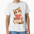 Will You Be My Fur-ever Valentine? Cute Cat Valentine Design by Bettybee00