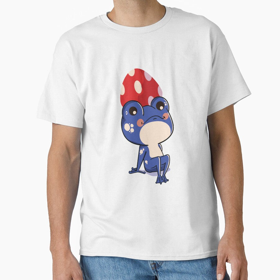 Bleu Frog with Mushroom Hat Cute by Rima-Store-19