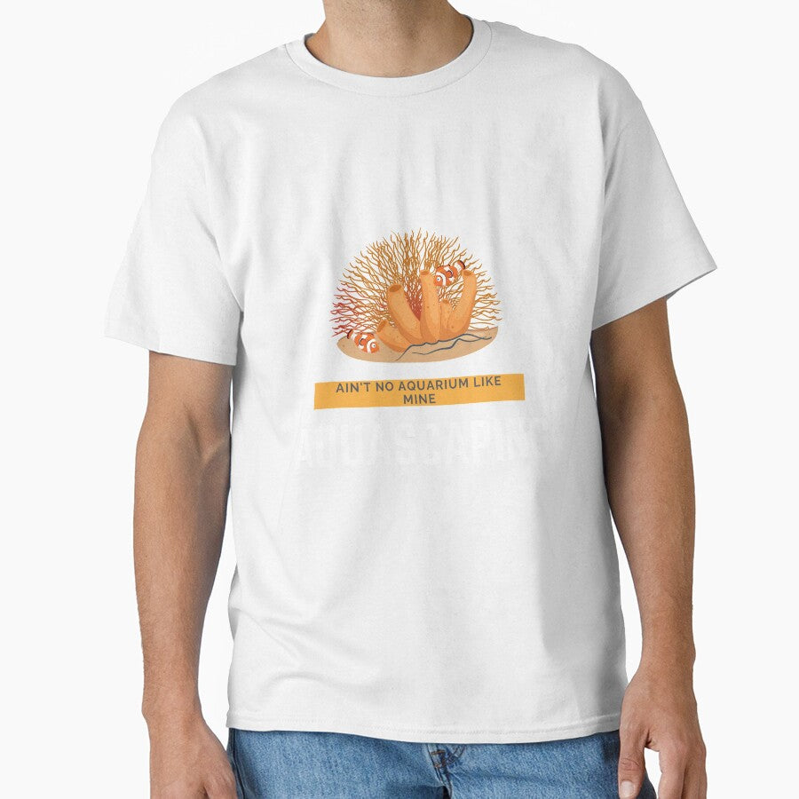 Coral Crown fish in yellow underwater world by Learntobeamom