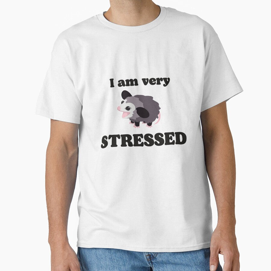cute opossum is very stressed by Lindsey Sheets