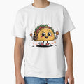 Cute Kawaii Taco with Maracas Design by Velvetwhim