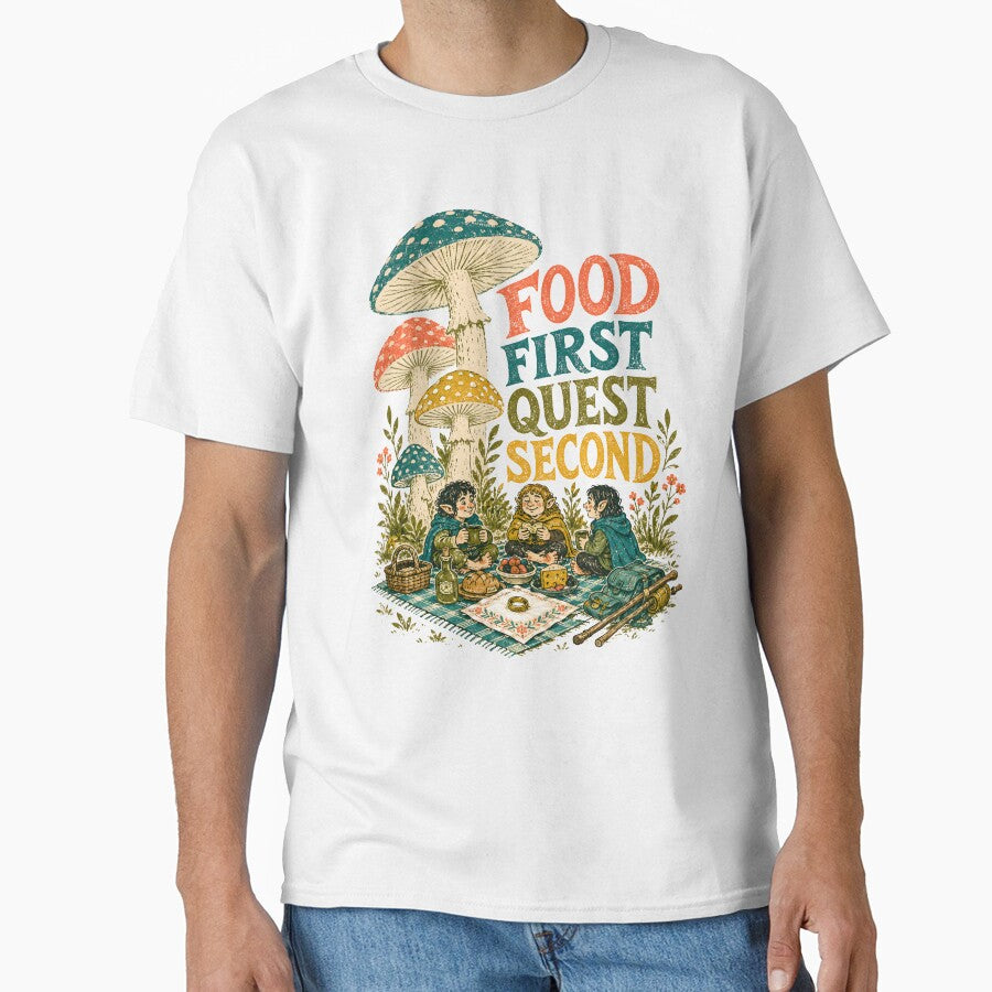 Food First Quest Second Whimsical Fantasy Picnic by Fenay Designs