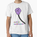Chronic Illness Shirt Rest Is Resistance Cartoon Style Chronic Illness Humor Spoonie Life Invisible Illness by RealLifeMerchies