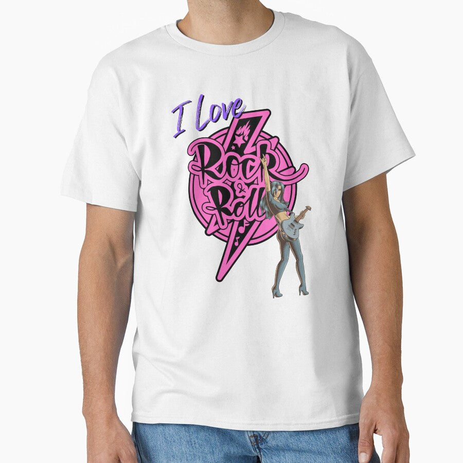 I Love Rock& Roll - Pink, Light by Mean-Musician