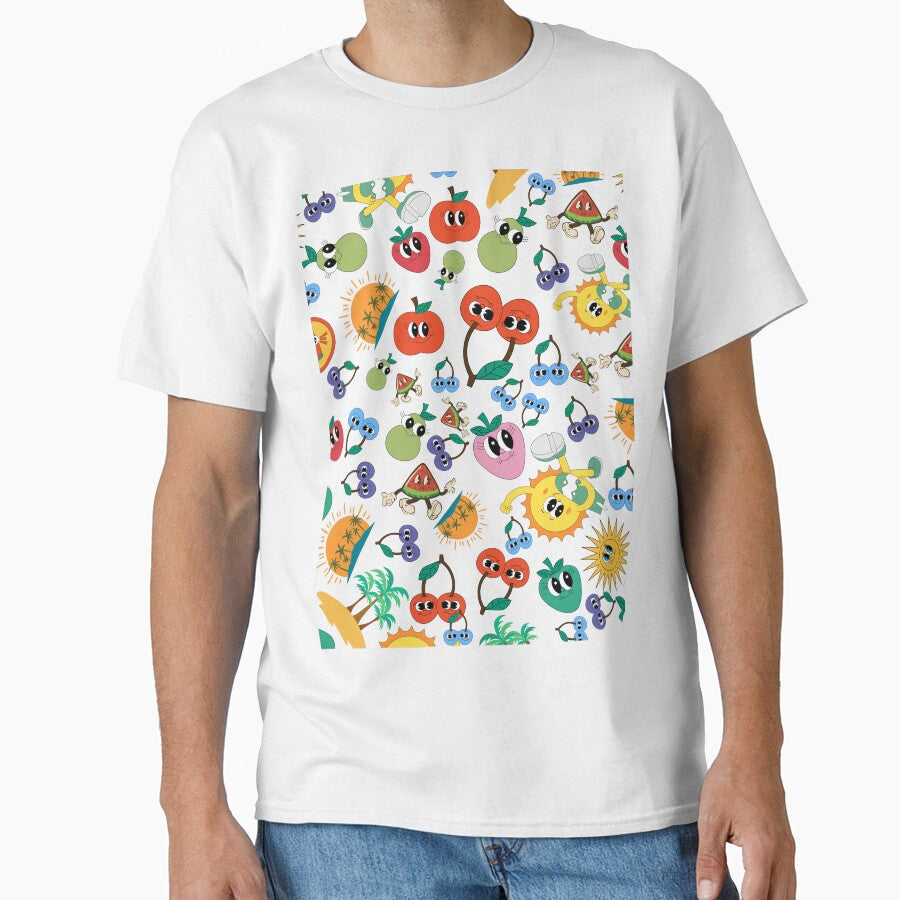 Retro fruit pattern by BritishDelights