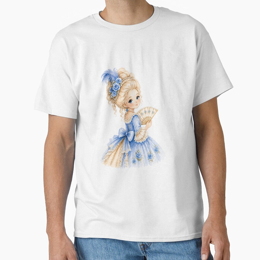 Marie Antoinette Princess Portrait by Bara Lune Design