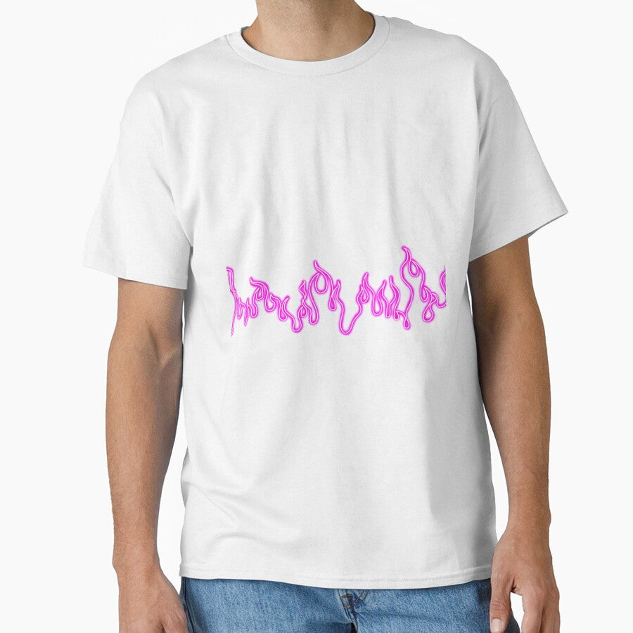 Fuchsia Neon Flames by ThePinkVat