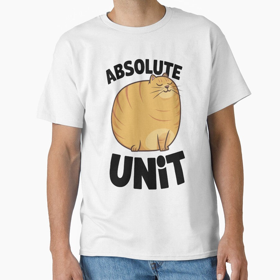 Chubby Orange Cat Absolute Unit Art by MonkiFlipp