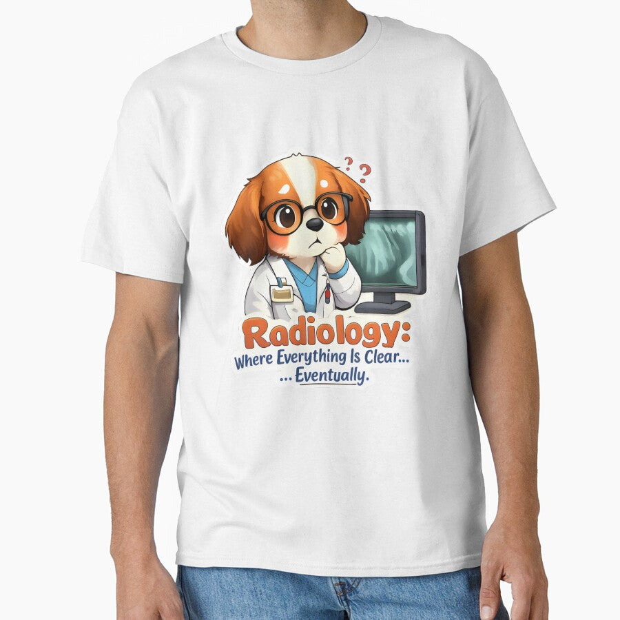 Radiology: Where Everything Is Clear… Eventually – Funny Vet X-Ray Art by Bettybee00