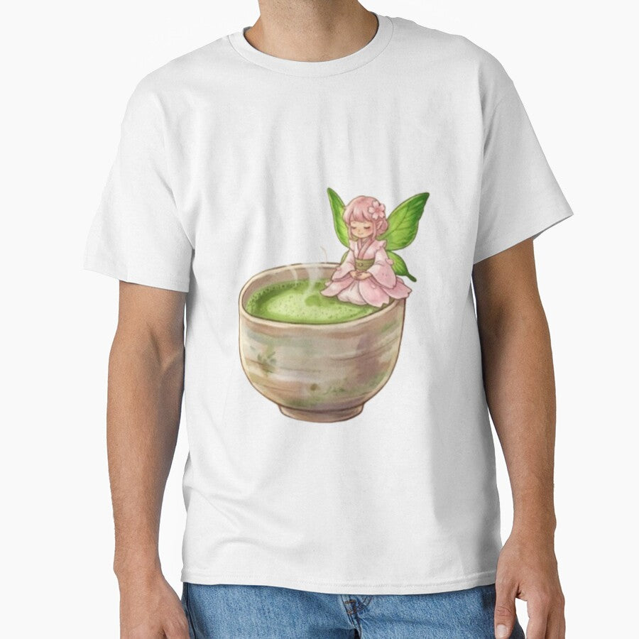 Cute Matcha Green Tea Fairy Aesthetic by Pure Art