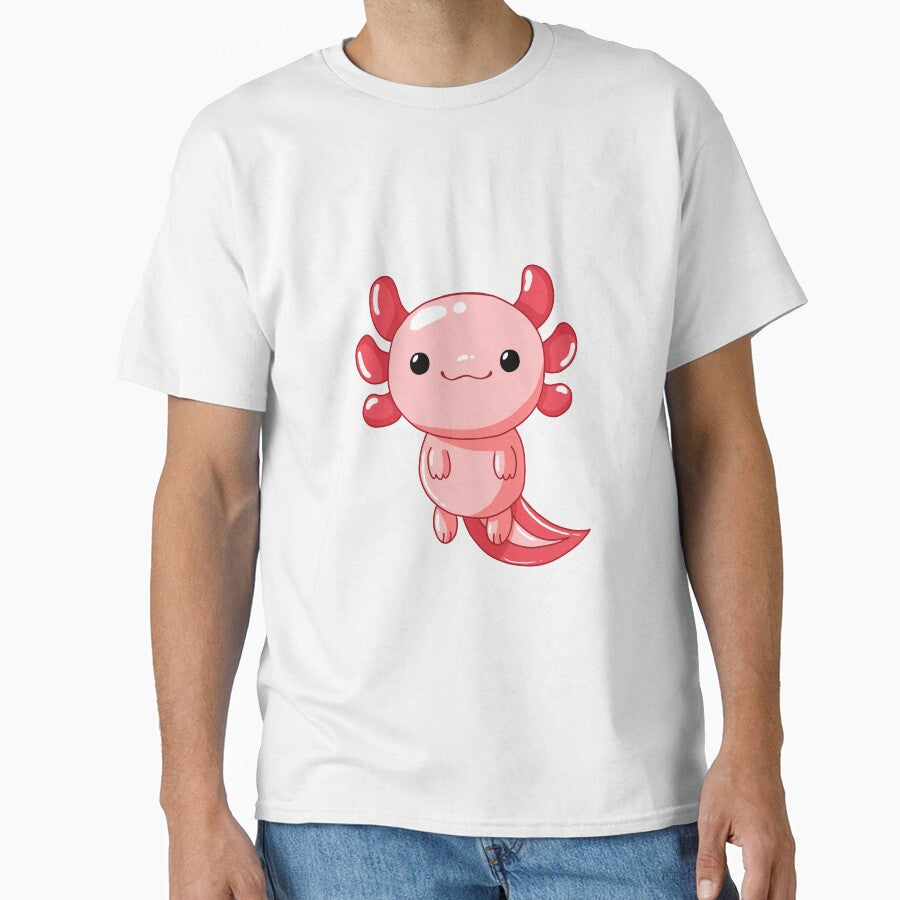 Cute Pink Axolotl by jadenavartist