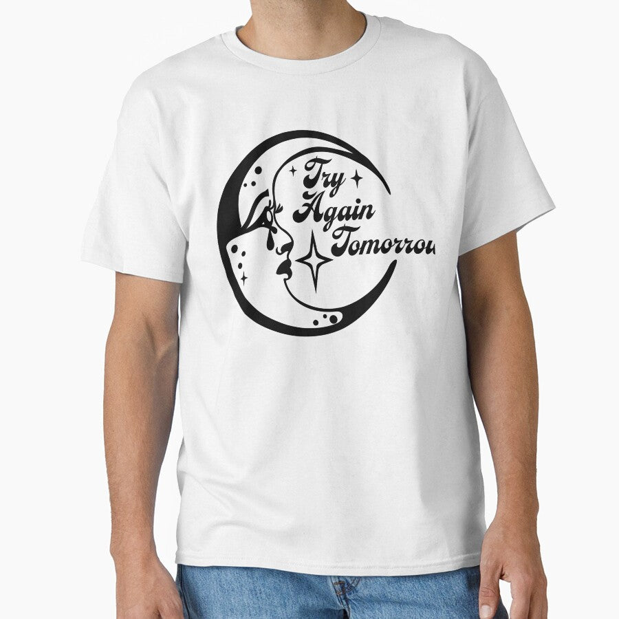 Try Again Tomorrow – Moon & Stars Design by JonnaKelley