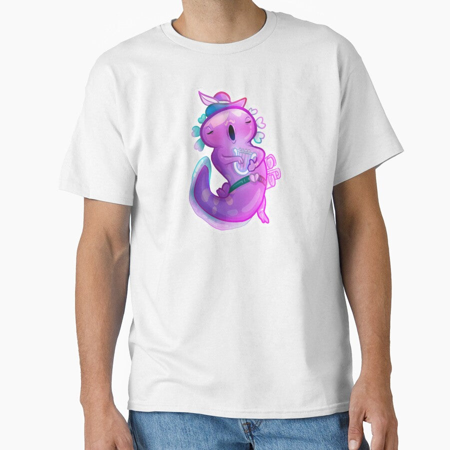 Bard Axolotl, dnd cute class by Thomasmoka