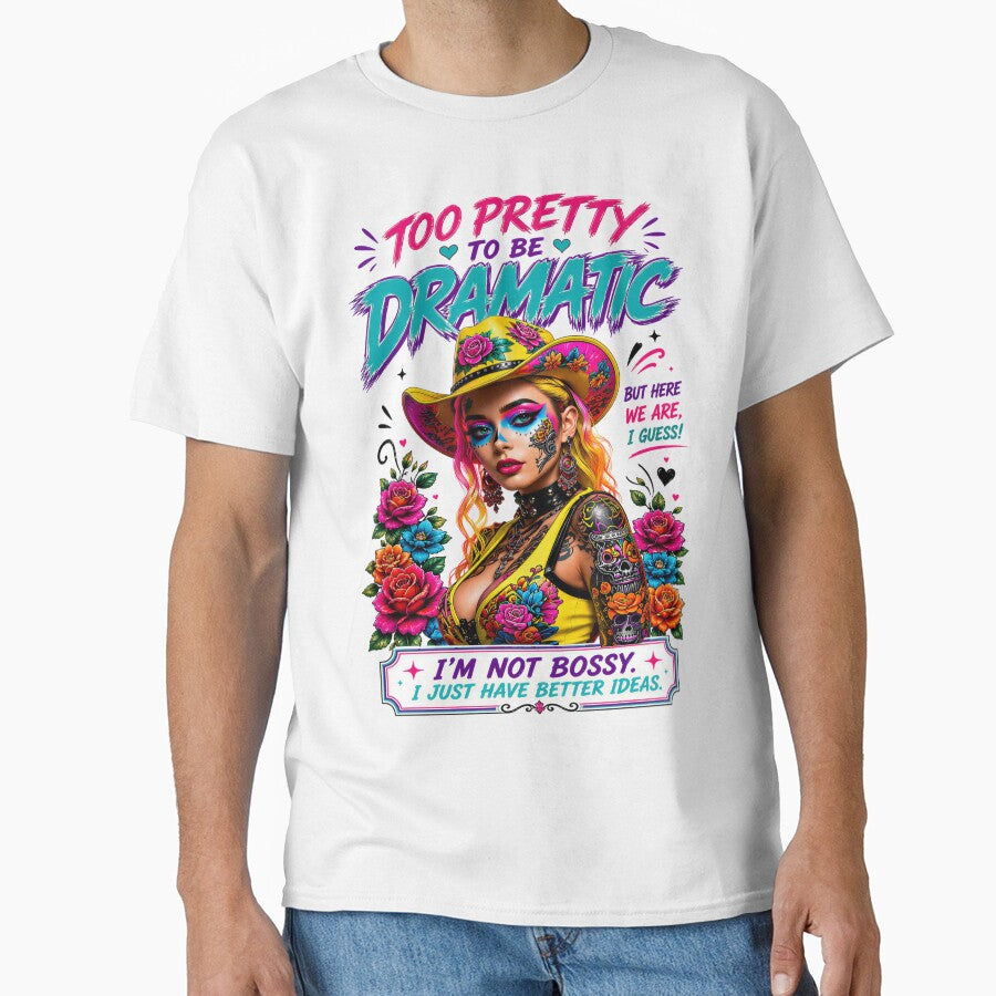 Cowgirl Pop Art Too Pretty To Be Dramatic by KLERIKSTORE