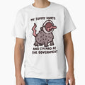 screaming possum my tummy hurts and I'm mad at the government by kaybowzie