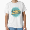 Coffee Addict Sticker | Coffee Lover Design | Funny Coffee Quote | Caffeine Lover by Wander & Whim Designs