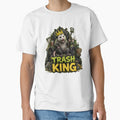 Trash King Opossum Funny Garbage Meme Possum Art by BartArtPhoto