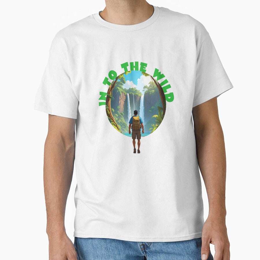 IN TO THE WILD ADVENTURE T SHIRT by Sharpy-X