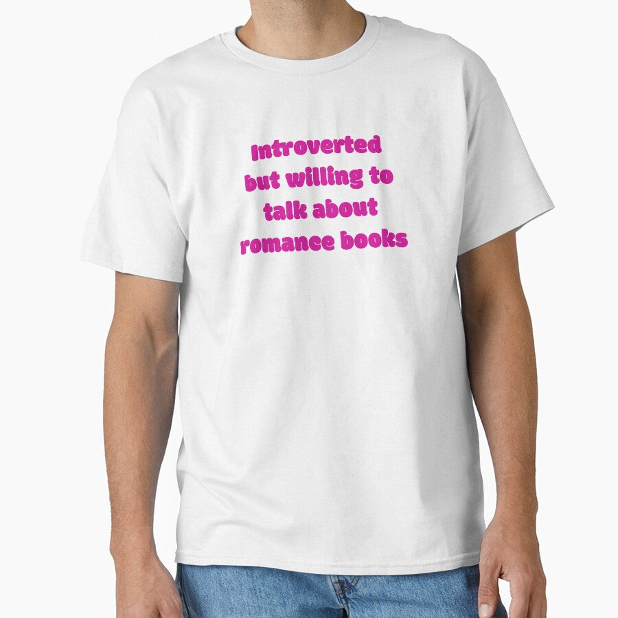 Introverted But Will Talk Romance Books by JettieDesignCo