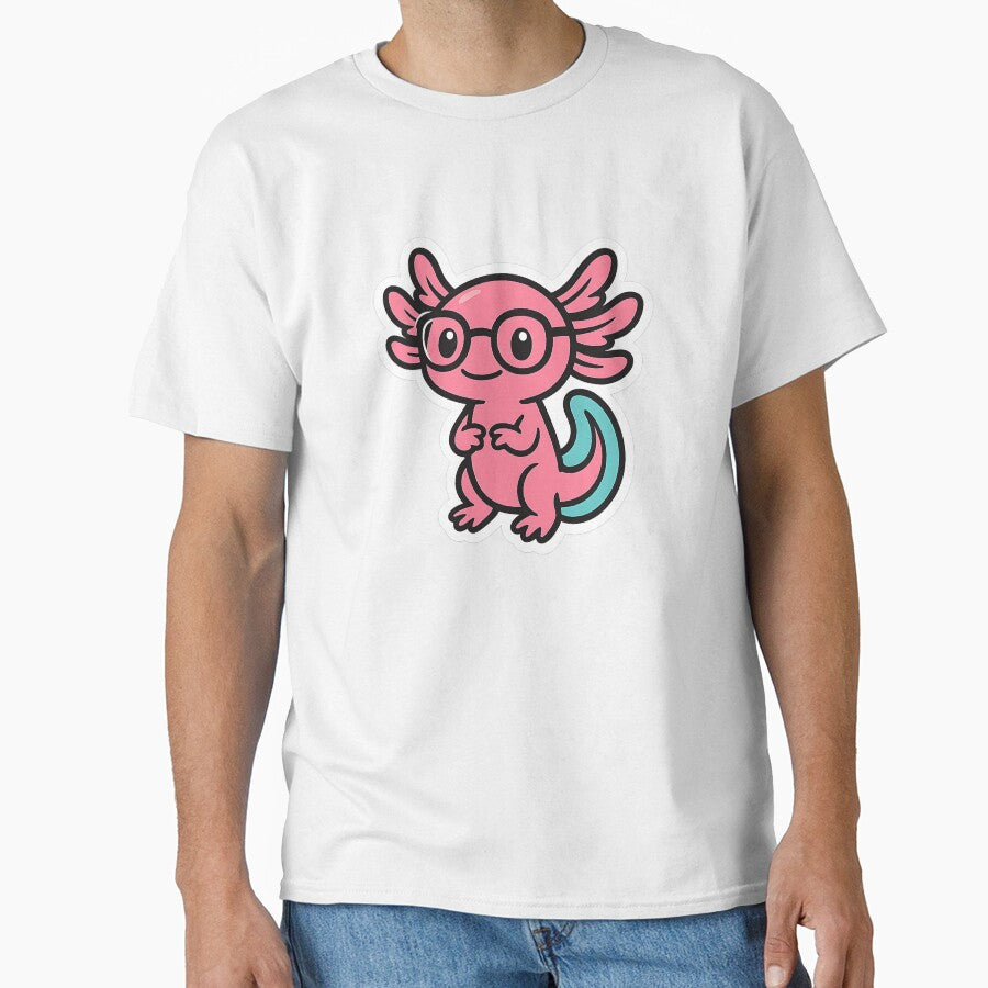 Nerdy Axolotl by Anime and 90s Style
