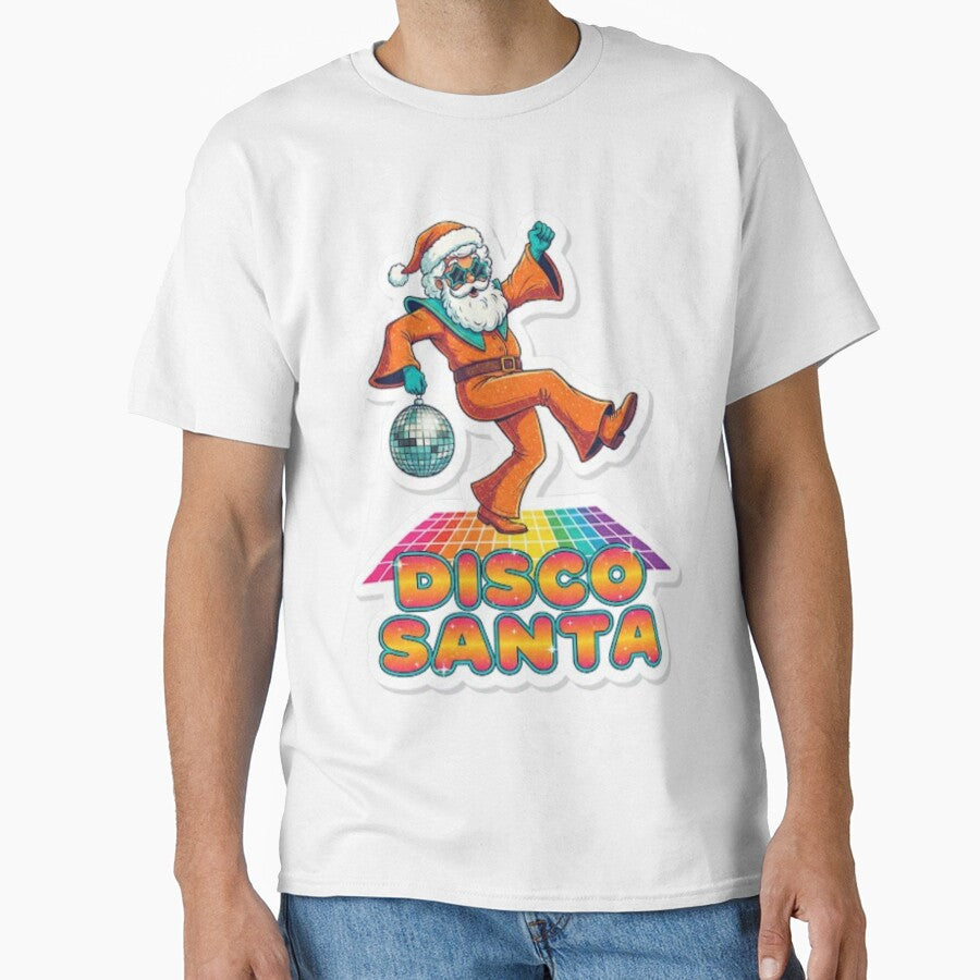 Disco Santa Groovy Christmas | 70s Retro Party Vibe by Rosuma Designs