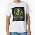 Neon Alien DJ Rave Girl – Acid Cyberpunk Club by brokenalchemy