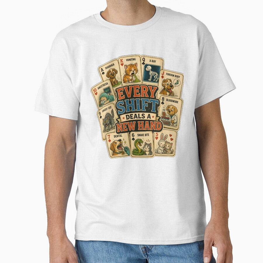 Every Shift Deals a New Hand Funny Veterinary Playing Cards | Veterinarian Gift by Bettybee00