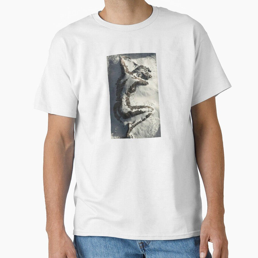 The Sleeping Mountain, Alaska by scenerymerch