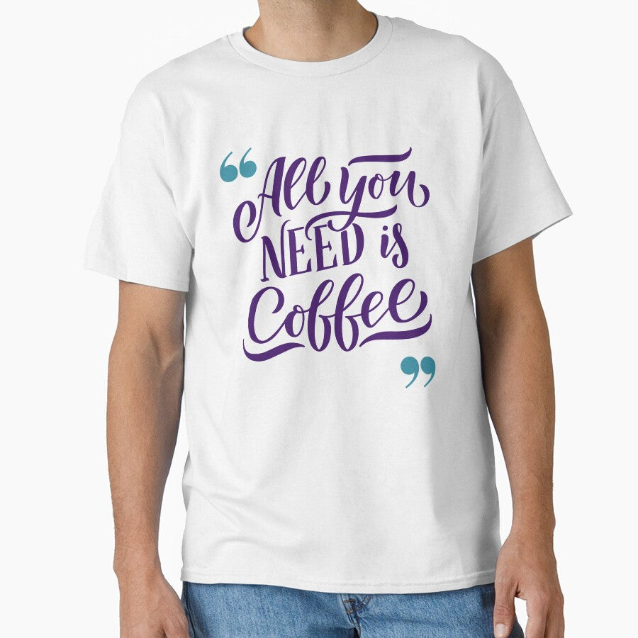 Funny Coffee Quote Typography Design by jyotsanafinds