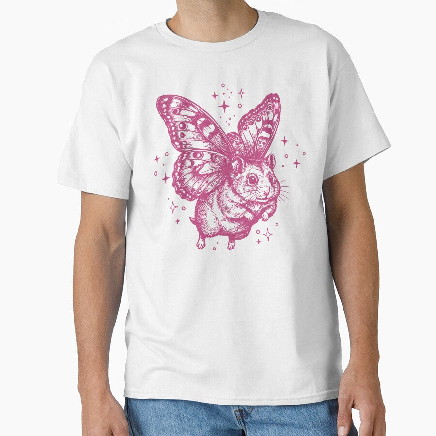 Flying Hamster Butterfly Wings Fairy Core by Y-Vibes