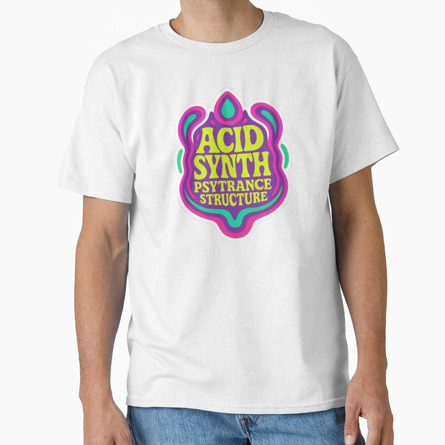 Acid Synth – Psytrance Structure Logo by |TRSSHOP|