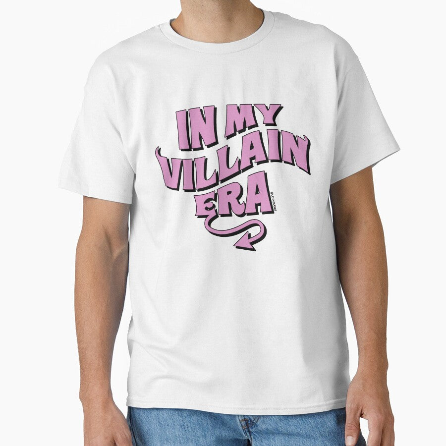 In My Villain Era / Hot Bookish Aesthetic Pink Devil Horns and Tail for Dark Romancce Book Kindle Readers Tbr Bookstagram by Latinoladas