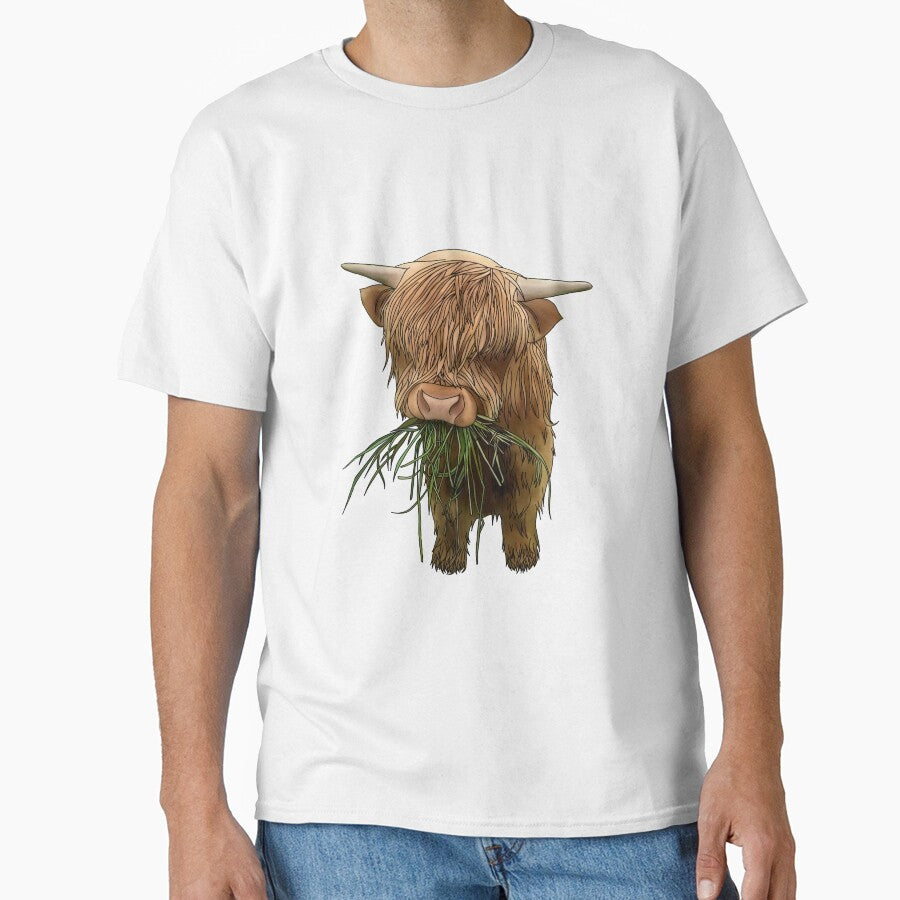 Baby highland cow by Alenas-Store