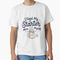 I Feed My Starter More Than Myself Mug | Funny Sourdough Baker Quote | Bread Baking Coffee Cup | Fermentation Humor Gift by Softbear Atelier