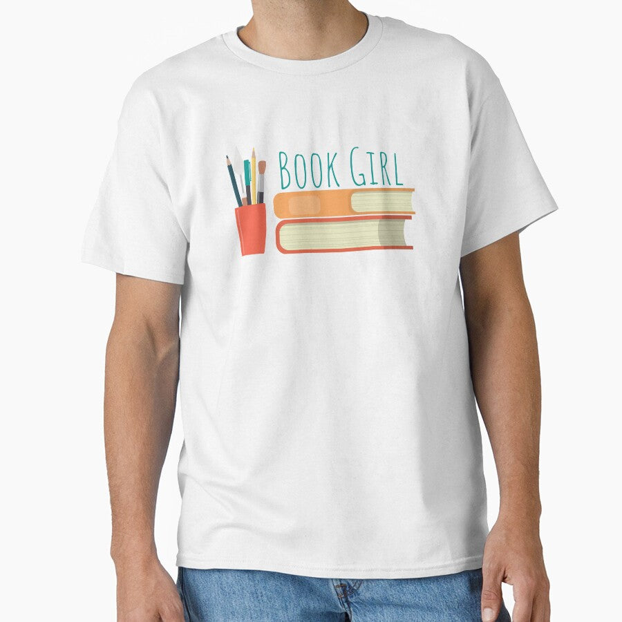 Book Girl | Book Aesthetic | Bookish | Teacher | Librarian | Teachers | Reader by ShoniwDesigns