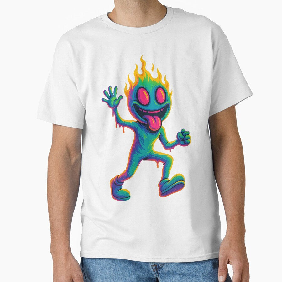 Neon Overload – Trippy Street Vibes by MK-WOOD