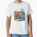 Magical Mushroom House Sticker by inkfusionhub99