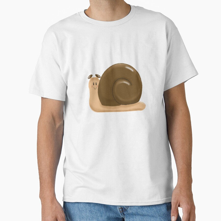Cute Snail Illustration | Whimsical Forest Friend Art by Sieske’s by Sieske's