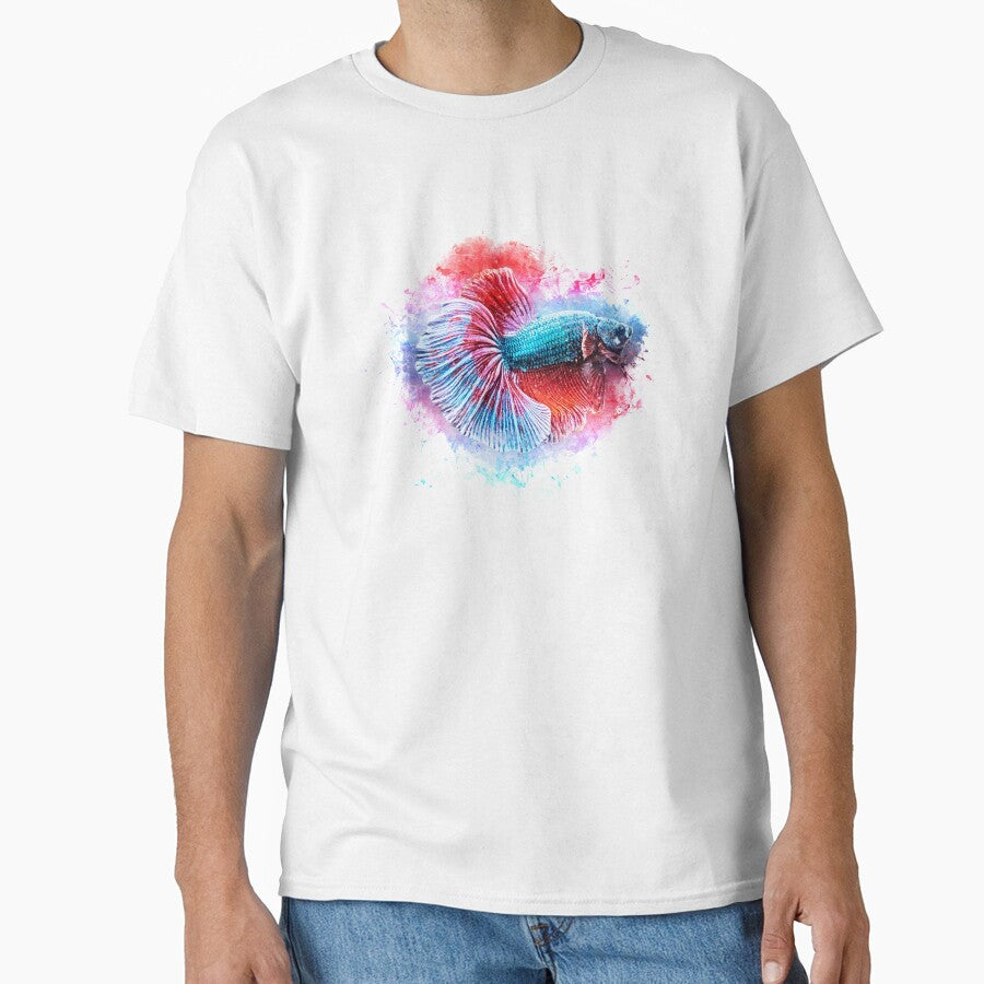 Fighting Fish Halfmoon - Betta splendens by AquariumLutter