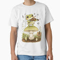 Kawaii Frog Violinist on a Mushroom - Cute Whimsical Forest Art by MarekoraStudio