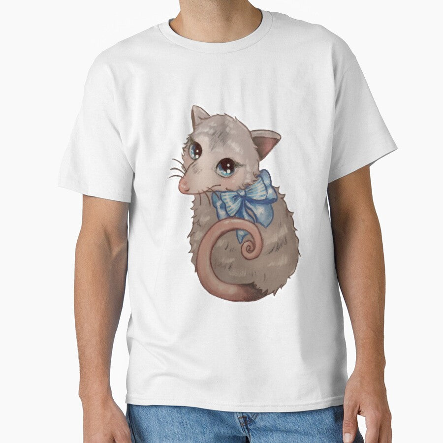 Kitsch Vintage Trash Cat Opossum by Jenna Wing-Hu